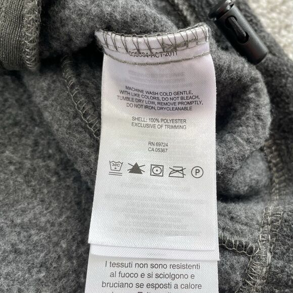 Columbia Flanker II Oregon Ducks Mens Fleece Jacket Full Zip Gray Size Large - Picture 9 of 12